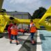 helicoptero 061 urgencias sanitarias galicia accidente carretera