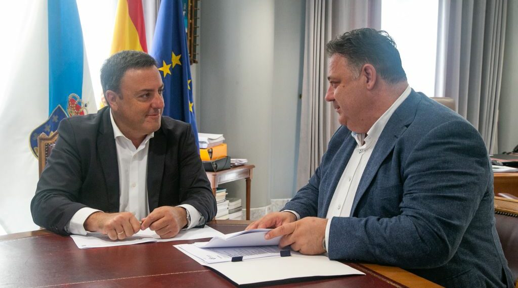 A Deputación financiará obras de mellora da seguridade viaria nos Canedos e O Pazo, en Frades