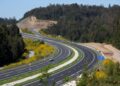Transportes invierte 1,4 millones de euros en reparar dos taludes de la autovía A-54 en Guntín (Lugo)