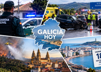 Noticias de Galicia hoy: las 10 noticias que debes conocer este viernes 18 de septiembre