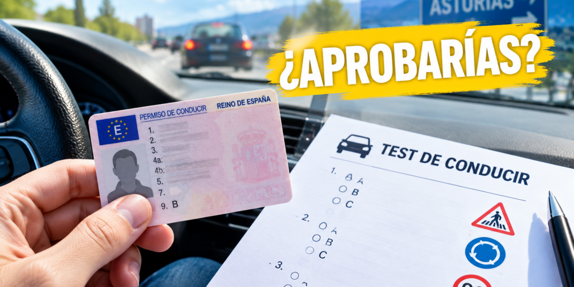 ¿Aprobarías hoy el examen de conducir? Solo 8 de cada 100 conductores superarían este test