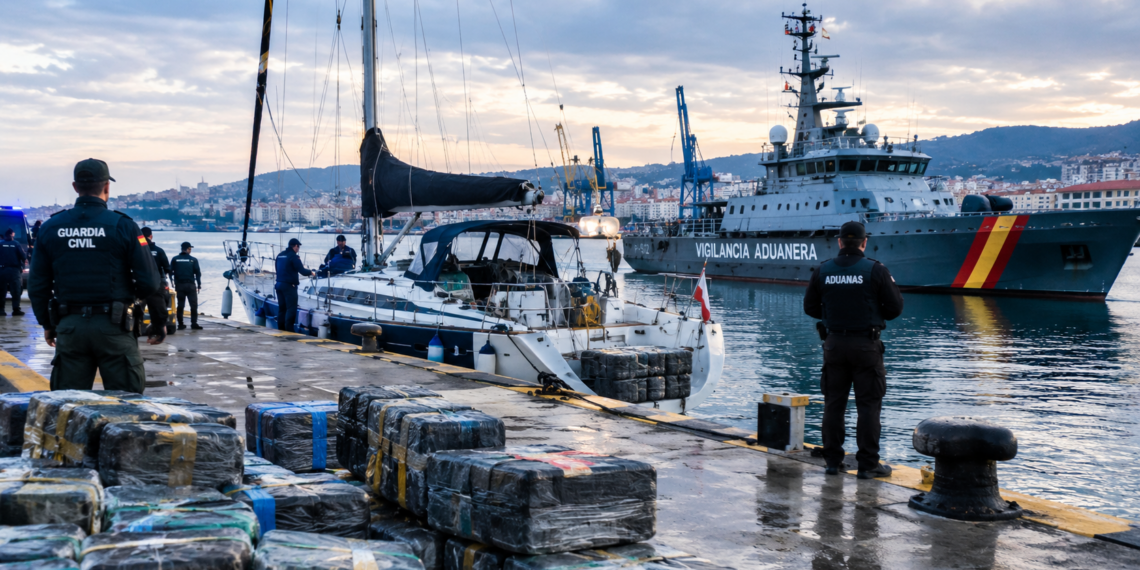 Más de 5.500 kilos de cocaína en Galicia en mes y medio: Vigo, Muxía y A Pobra, en el foco