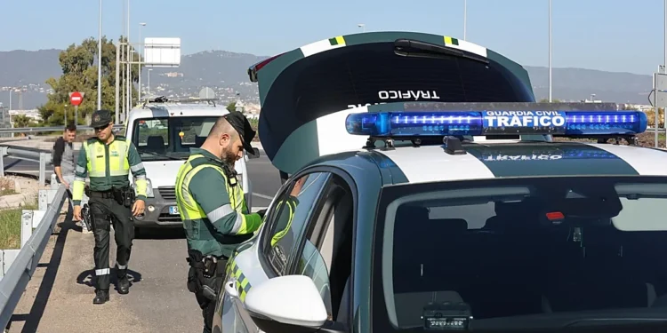 Control de Guardia Civil de Tráfico