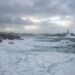 costa de galicia con temporal