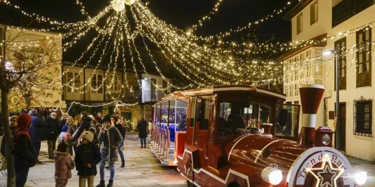 luces de nadal en ourense