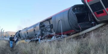 Al menos diez muertos en el accidente ferroviario de Urda, Toledo.