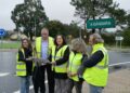 A delegada da Xunta visitou a zona na que se executará este itinerario que conectará Vilanova e A Seara, na parroquia de San Pedro de Nós, en Oleiros, e o núcleo rural do Pastel, na parroquia de San Xoán de Pravio, en Cambre