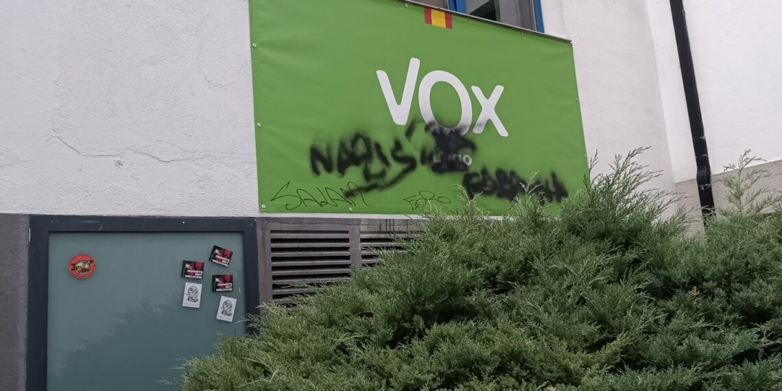 Pintadas sede Vox Lugo