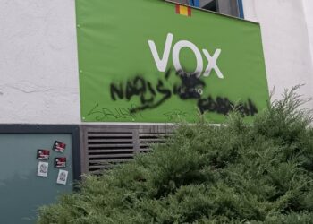 Pintadas sede Vox Lugo