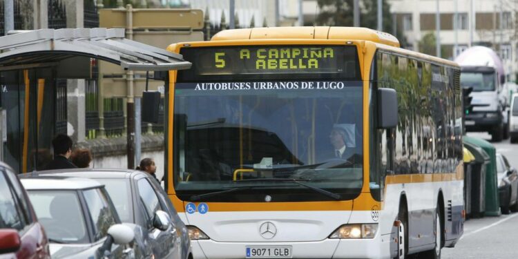 autobus urbano de lugo ciudad