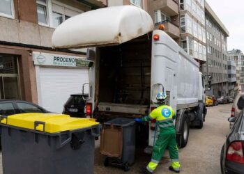 camion recogida basura coruna