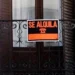 cartel se alquila vivienda