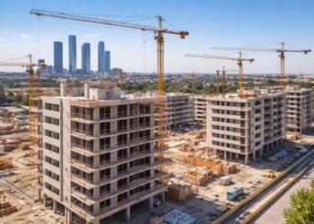 La construcción de nuevas viviendas en España no alcanza el ritmo de creación de hogares, según el Banco de España.