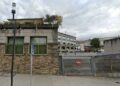 La cuesta de San Domingos, en Santiago de Compostela, donde un menor resultó herido tras ser atropellado.