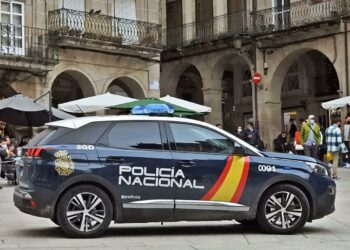 patrulla policia nacional en ourense