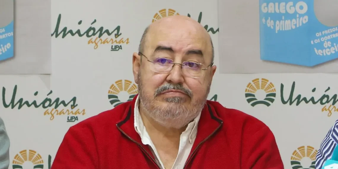 El secretario general de Unións Agrarias, Roberto García