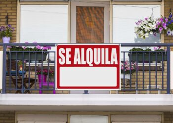 se alquila cartel