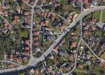 : Viviendas de Santa Cristina de Lavadores, en Vigo, en el entorno del proyecto urbanístico previsto por la Xunta.